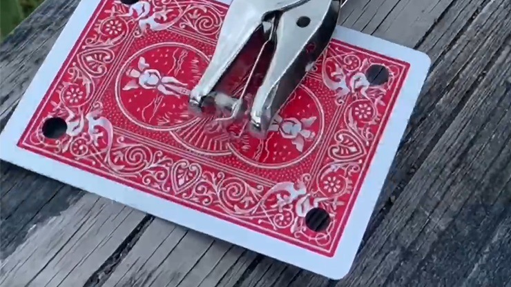 マトリックスアート（カードの穴が移動）｜カードマジック,変化・移動