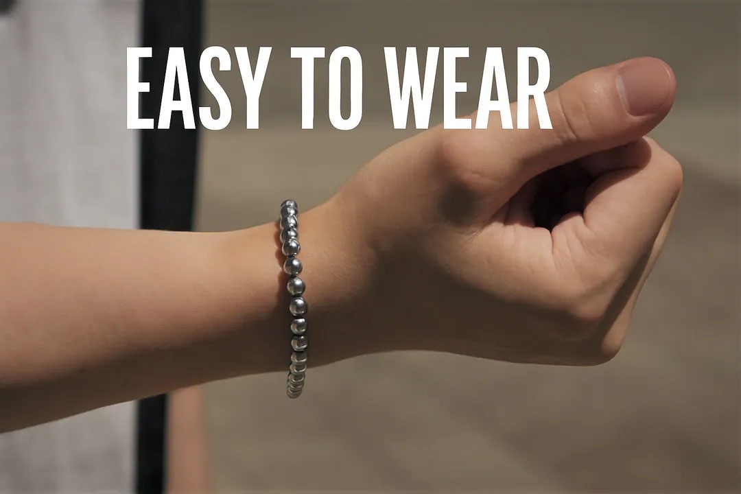 T-1000プラス：シルバー（新：金属チェーンの貫通）