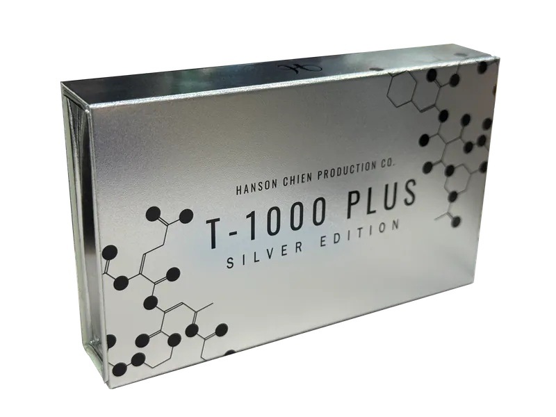 T-1000プラス：シルバー（新：金属チェーンの貫通）