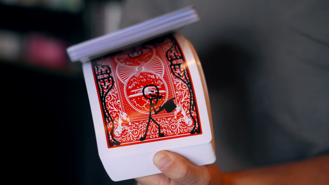 ジャンボサイズ＞新・カードトゥーン・デック（パラパラ漫画でカード