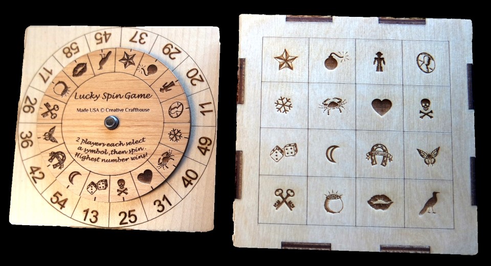 ラッキー・スピンゲーム（勝敗は自由自在）