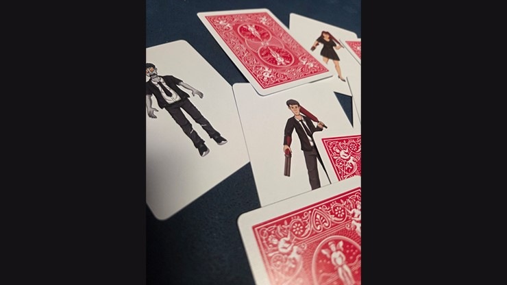 ワイルドZ（古典的名作ワイルドカードを刷新）｜カードマジック,変化