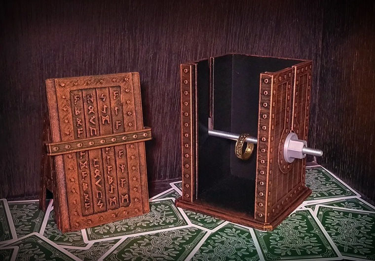 ミステリーofルーンリング（不可能な指輪の貫通）