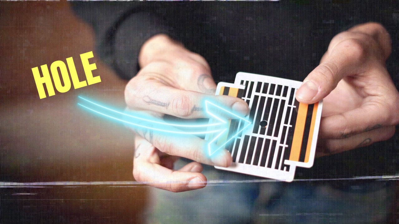 インポッシブル エスケープ（驚くべきカードの貫通）｜サイキック,貫通やメンタルマジックグッズ通販のマジックショップ｜フェザータッチ