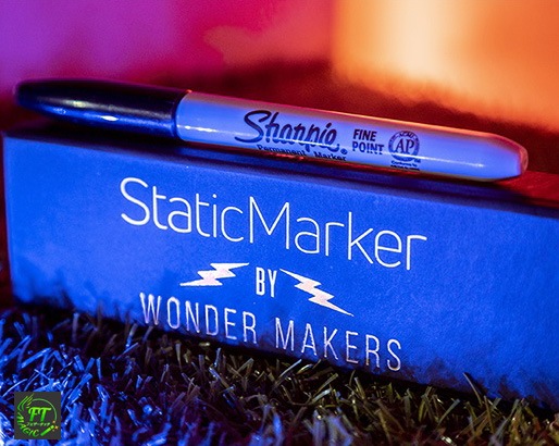 スタティック・マーカー(電気不要の静電現象)