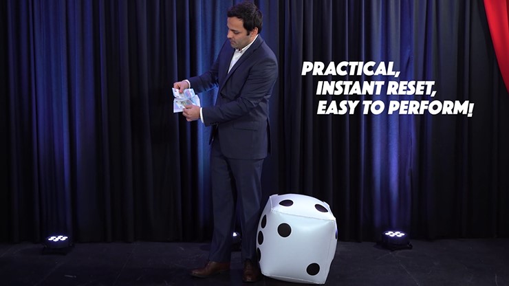 エアーダイス（ステージ用・大きいダイスのルーティン）