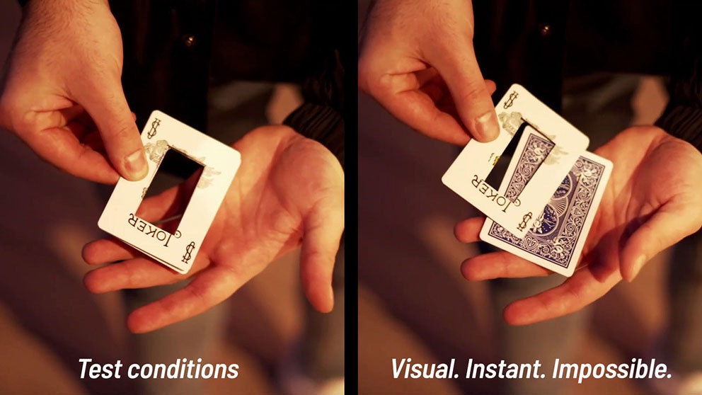 アルテミス（ロックシステム内蔵のカード出現）｜カードマジック,変化