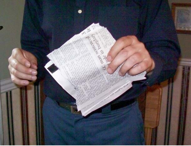 ランダム・ソート（破いた新聞紙の情報を予言）