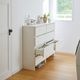 サニタリーすきまくん ランドリー収納 下台・引出し(THLR) 横幅41~55cm 高さ190cm 奥行52cm
