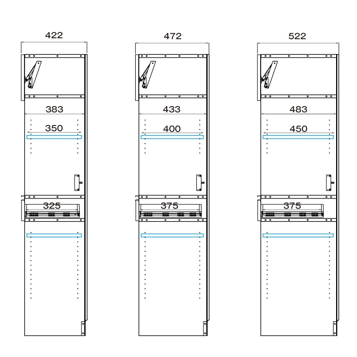 レンジすきまくん Hタイプ ハイタイプ 幅61~80cm 高さ180.2cm 奥行52cm