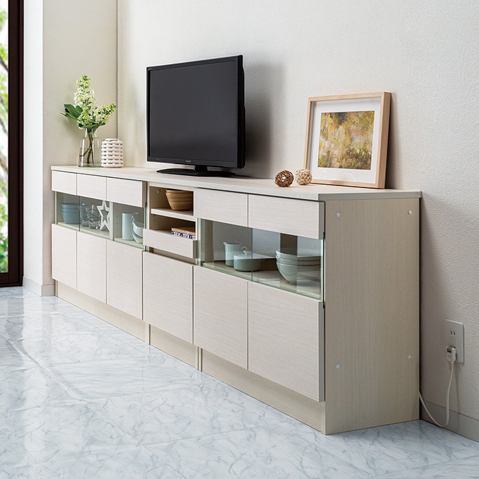 3Dすきまくん Tタイプ 板扉ユニット 3枚扉(T35-120-84) 幅81~120cm 高さ70~84cm 奥行26~35cm