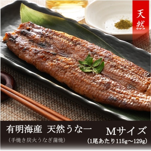有明海産 天然うな一（蒲焼）Mサイズ｜国産うなぎ専門通販【まんてんや】