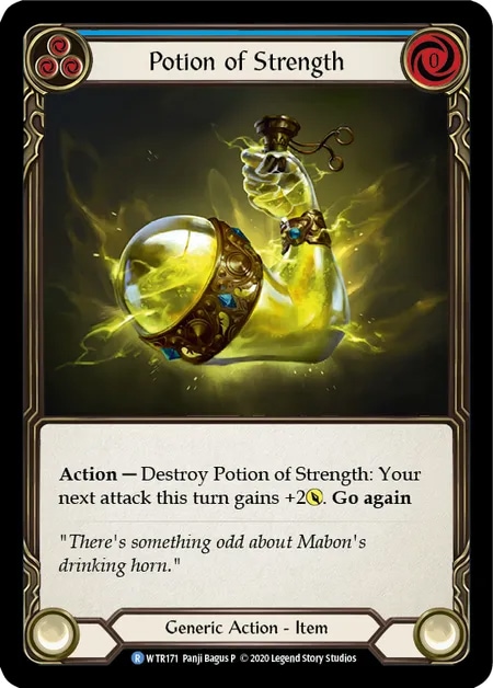 【EN】【UL】[Generic] Potion of Strength (黄) [R]《WTR171》 | Fable