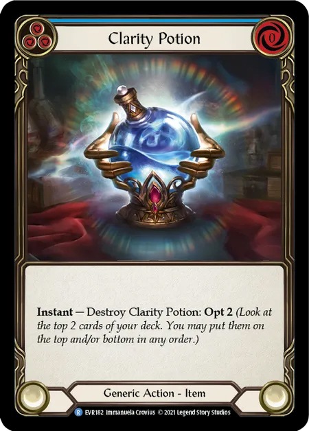 【EN】[Generic] Clarity Potion (青) [R]《EVR182》 | Fable