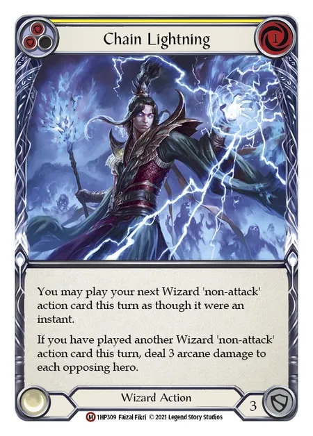 【EN】[Wizard] Chain Lightning [M]《1HP309》 | Fable