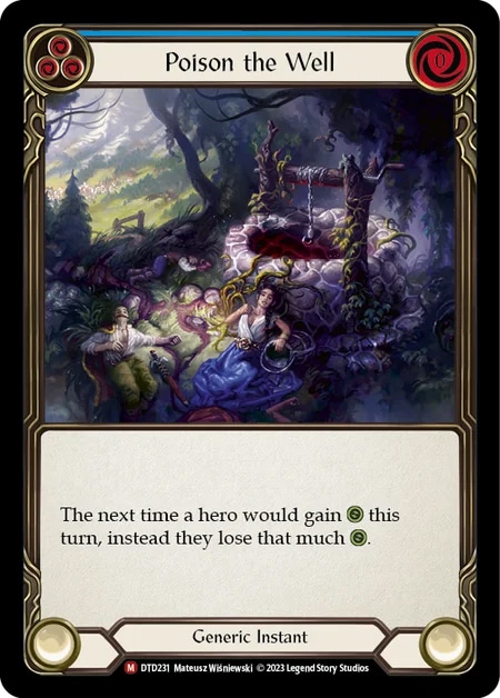 EN】[Generic] Poison the Well / 汚染された井戸 [M]《DTD231》 | Fable