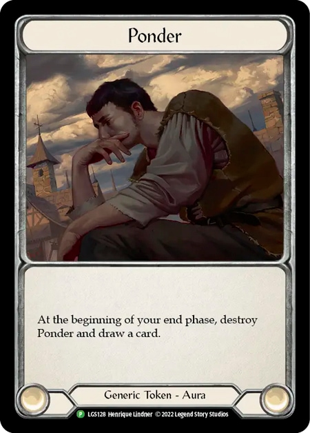 EN】【Cold Foil】[Generic] Ponder / 熟考 [P]《LGS128》 | Fable