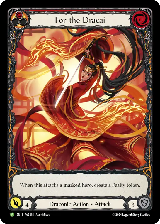EN】【Rainbow Foil】[Draconic] For the Dracai / ドラカイへの奉納