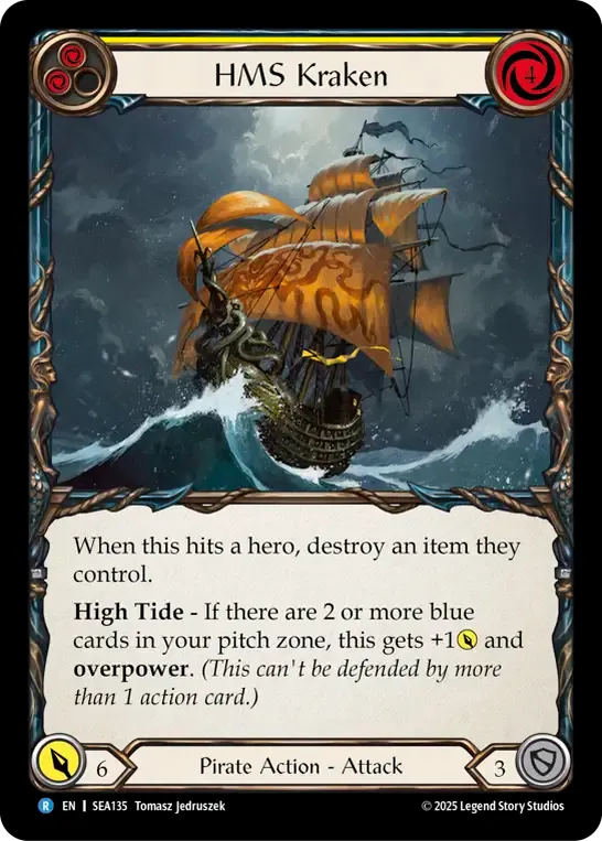 High Seas,Rainbow Foil,Pirate | Fable