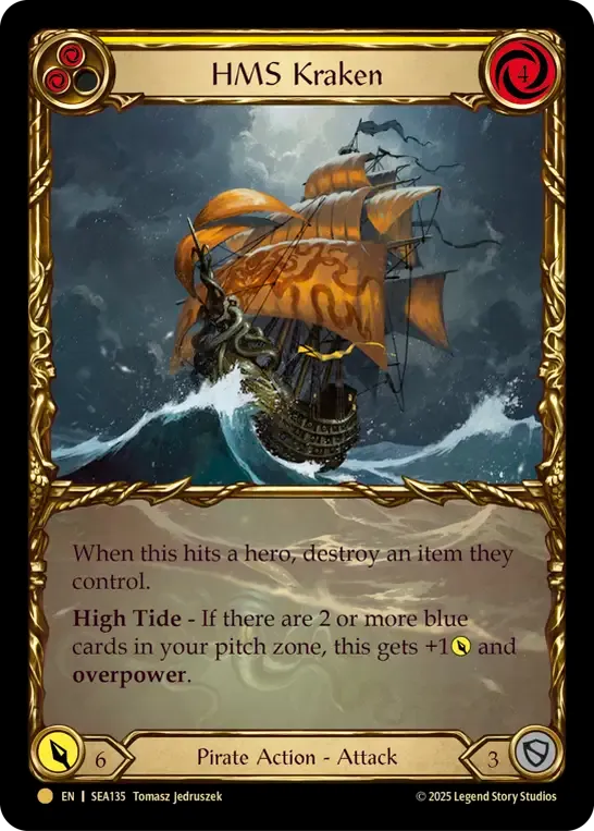 High Seas,Cold Foil | Fable