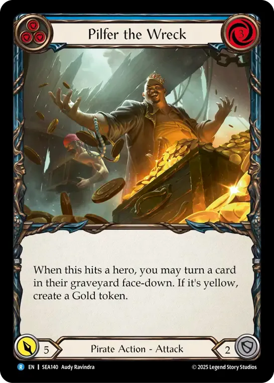 Cold Foil [Pirate] Tip the Barkeep/心付け Tip the Barkeep | High