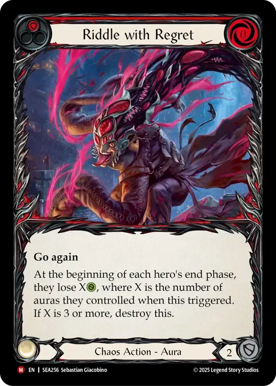 EN】【Rainbow Foil】[Chaos] Riddle with Regret / 後悔の極み [M