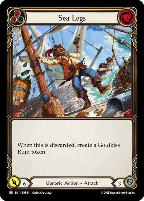 EN】【Cold Foil】[Generic] Sea Legs / 船酔い知らず [P]《FAB341