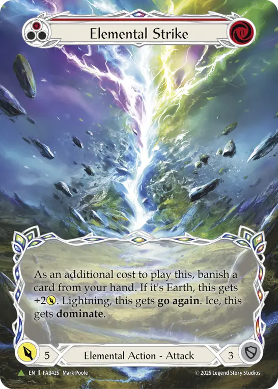 Elemental Strike など 計 5枚 プロモ 未使用 FaB Promo | Fable