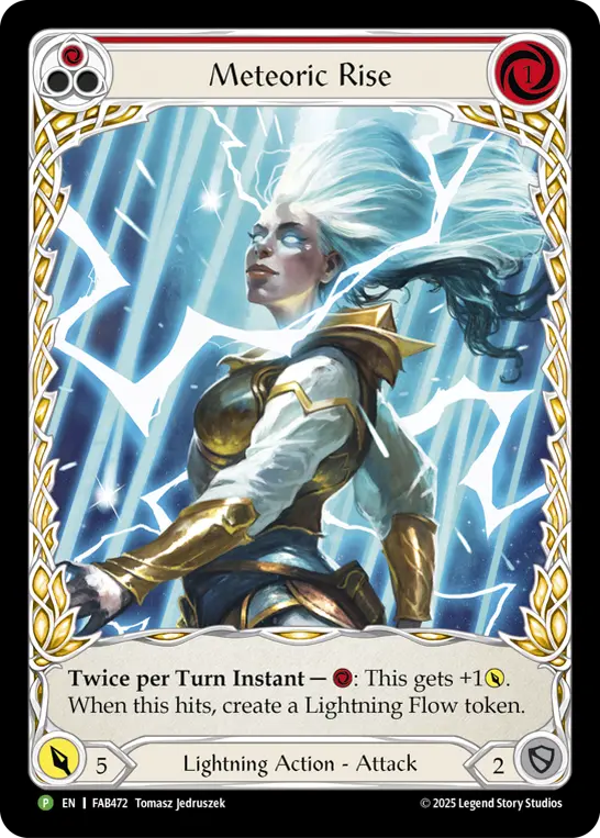 Promo,Rainbow Foil (Class A-Z),Lightning | Fable