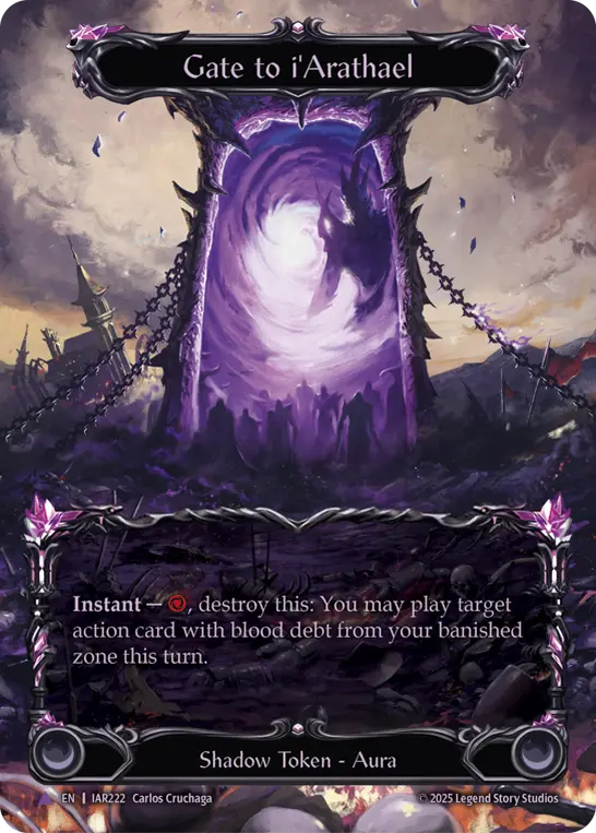 Omens of the Third Age,Cold Foil,Shadow | Fable