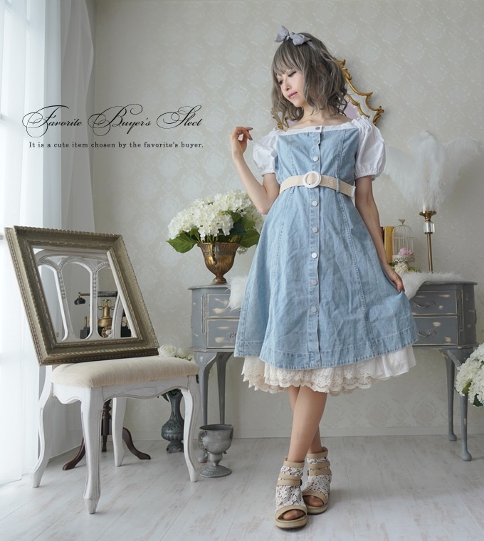 プリーツパール付きワンピース｜J'aDoRe JUN ONLINE OUTLET