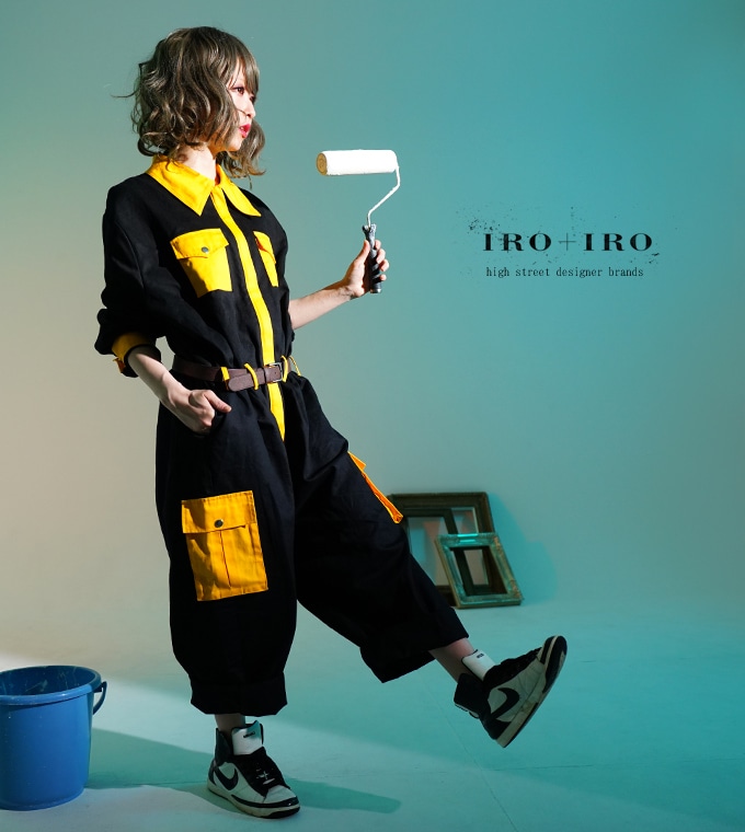 ワンピース専門店favorite 森ガール ナチュラル つなぎ オールインワン ユニセックス 春夏 イエロー Favoriteオリジナル ユニセックスオールインワン イエロー Iro Iro 年4月新作上旬 全商品 森ガール ワンピ専門店のfavorite公式通販サイト