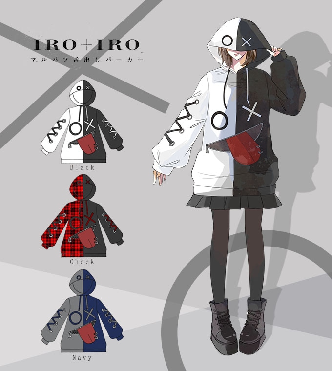 専用IRO+IRO フェイバリット バイカラー パーカー IRO+IRO フェイバリット バイカラー パーカー