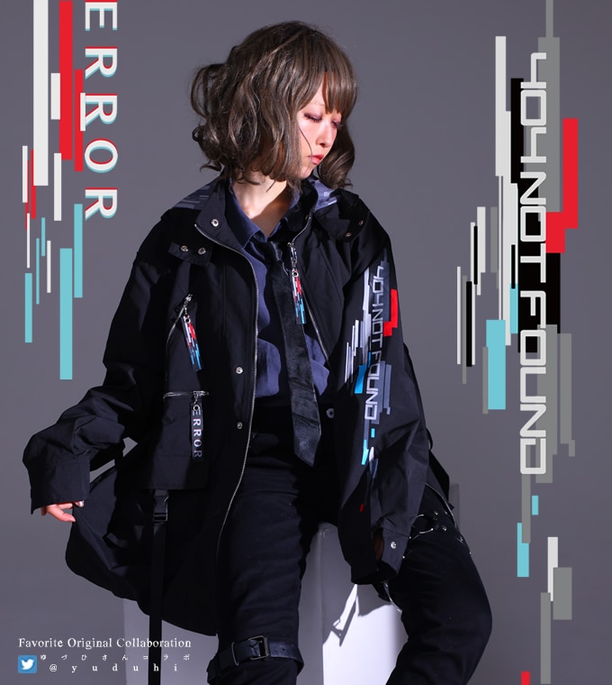 ジャケット ユニセックス エラー フード ＊Favoriteオリジナル＊ゆづひ