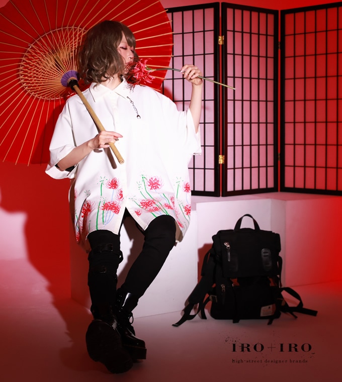 ＊Favoriteオリジナル＊丑三つ時の彼岸花シャツセット Favoriteオリジナル＊丑三つ時の彼岸花シャツセット