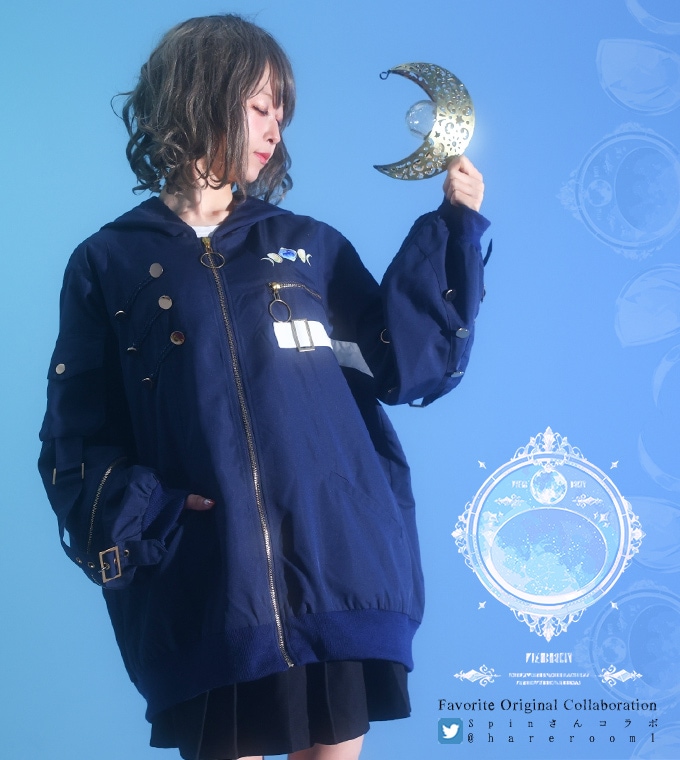 Favorite 天体観測ユニセックスマウンテンパーカー マウンテンパーカー ユニセックス 天体観測 月 星座 月の満ち欠け 星座