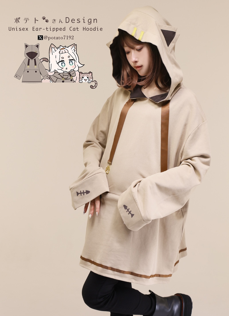 ポテト×Favoriteコラボ さくらねこパーカー ｜ Favorite