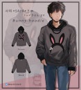 *SAYA*さやさんコラボグッズ　Bunny hoodie【2022年4月下旬予約開始】|再入荷リクエスト