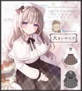 LL 大きいサイズ こまこまりさんコラボグッズ　クラシカルケープワンピース【2022年11月下旬予約開始】|ミニ・膝丈|再入荷リクエスト
