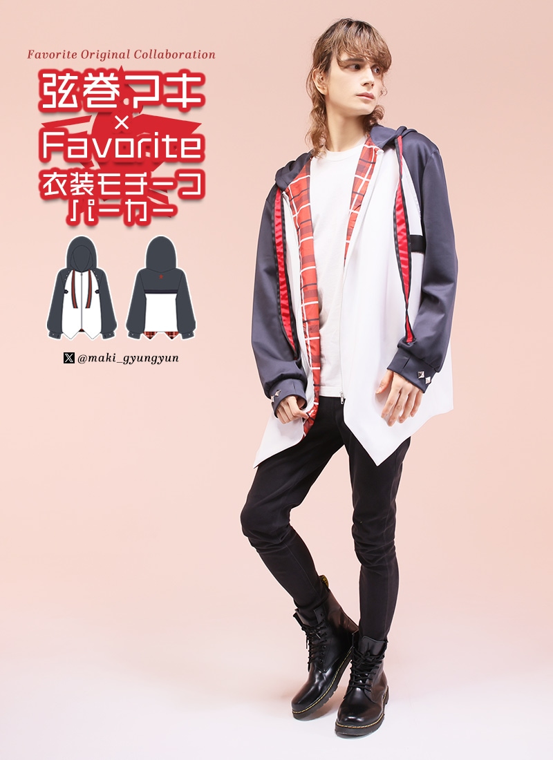 まふまふ VVコラボパーカー ふうりんまきページ りょうまさんコラボ ワイのパーカー ｜ Favorite