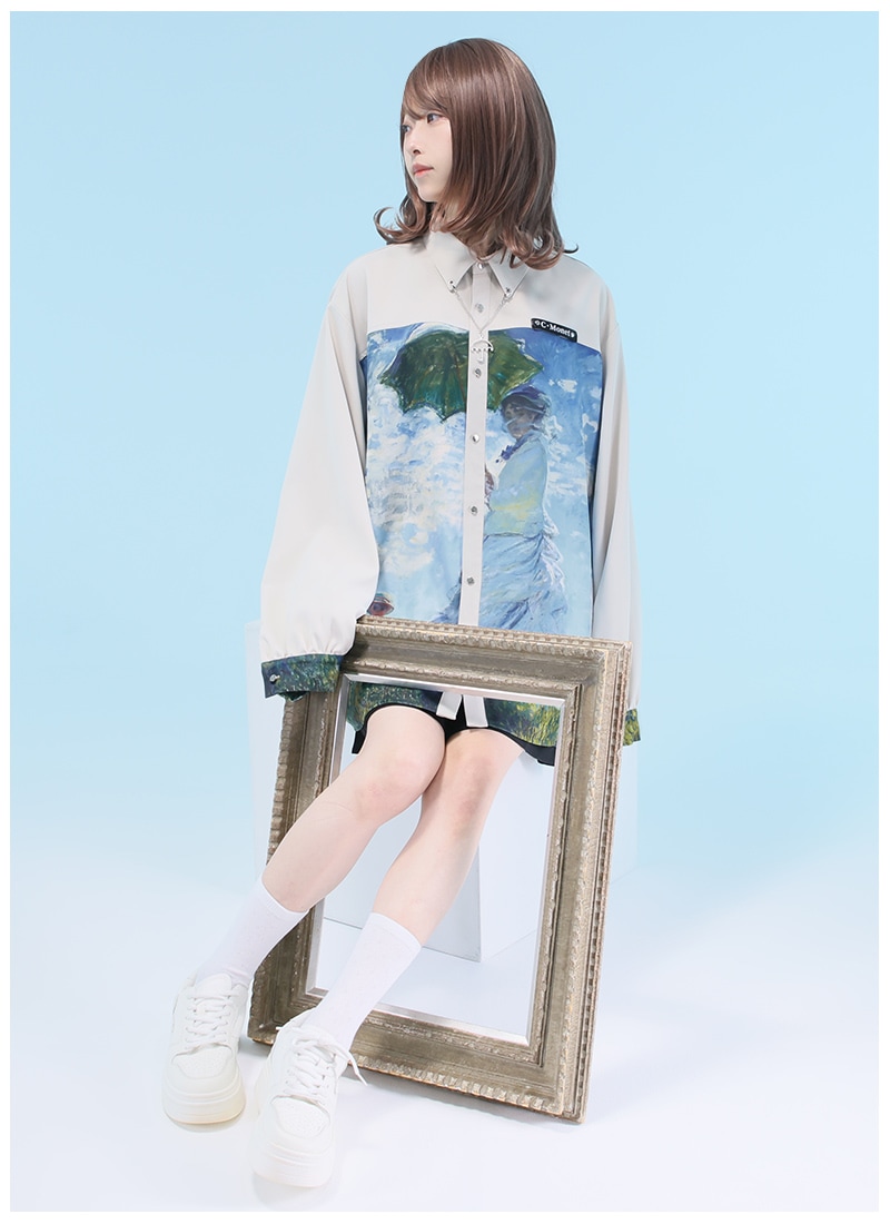 キャンバスシャツ -C.モネ- ｜ Favoriteオリジナル