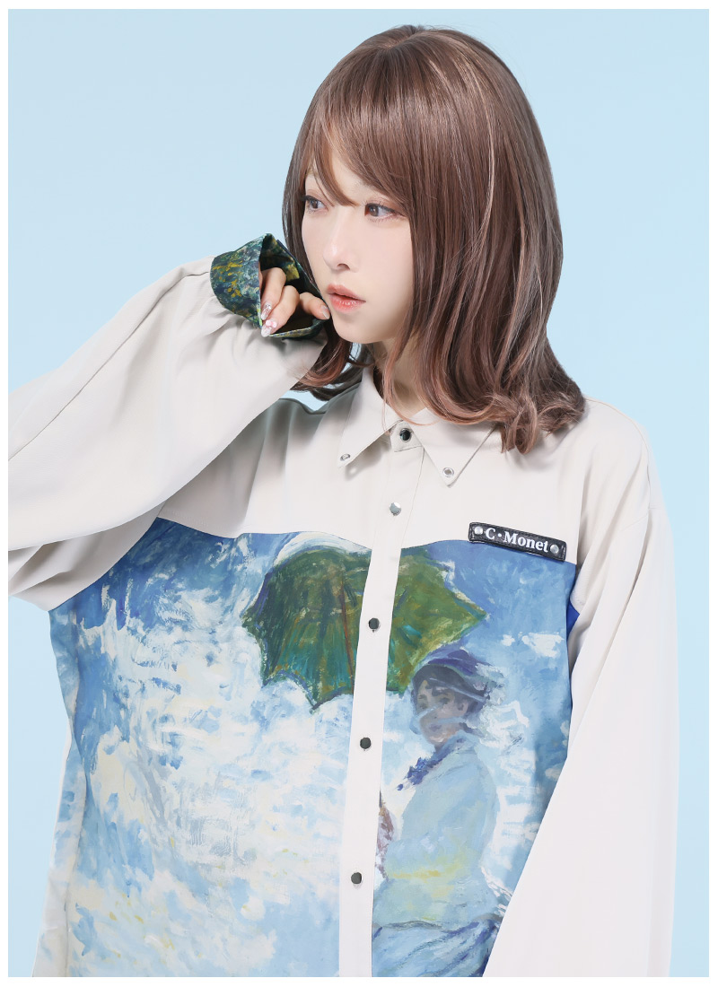 キャンバスシャツ -C.モネ- ｜ Favoriteオリジナル