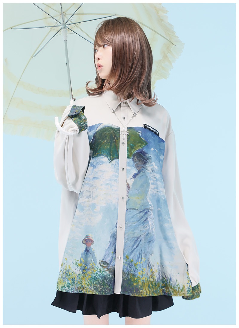 キャンバスシャツ -C.モネ- ｜ Favoriteオリジナル
