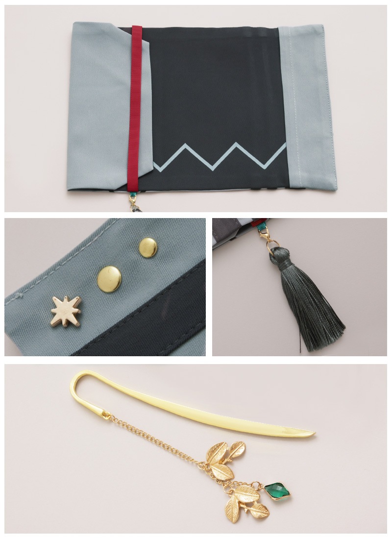 真瀞ろぎさんコラボ第2弾 真瀞ろぎ2周年記念 ブックカバー＆栞