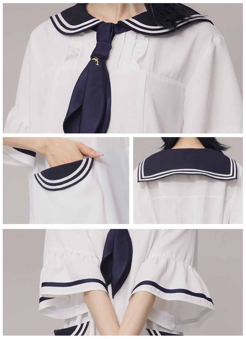 海風になびくセーラービッグシャツ ｜ Favoriteオリジナル