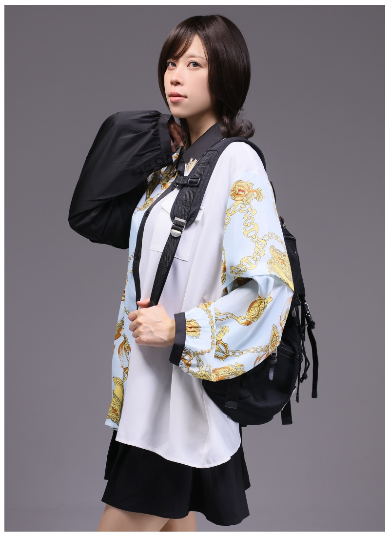 【専用ページ】asimocrafts MEISTERSHEET_A マリンスカーフ柄アシメシャツ ｜ Favoriteオリジナル