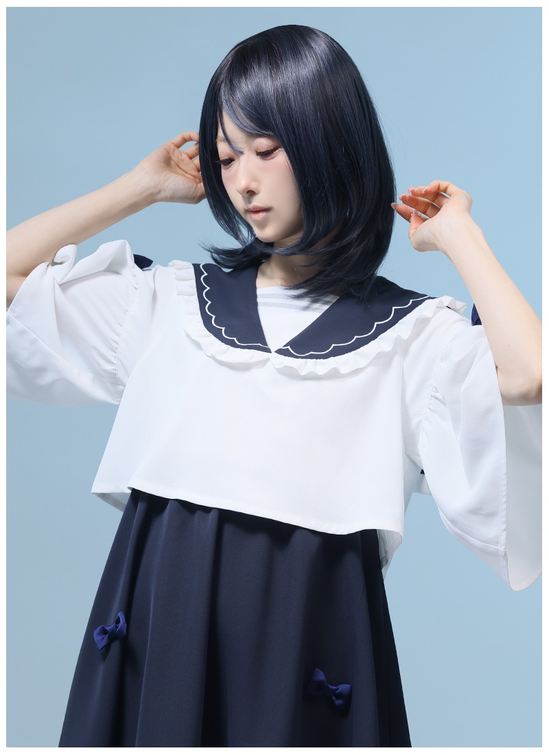 海風になびくセーラーワンピース ｜ Favoriteオリジナル