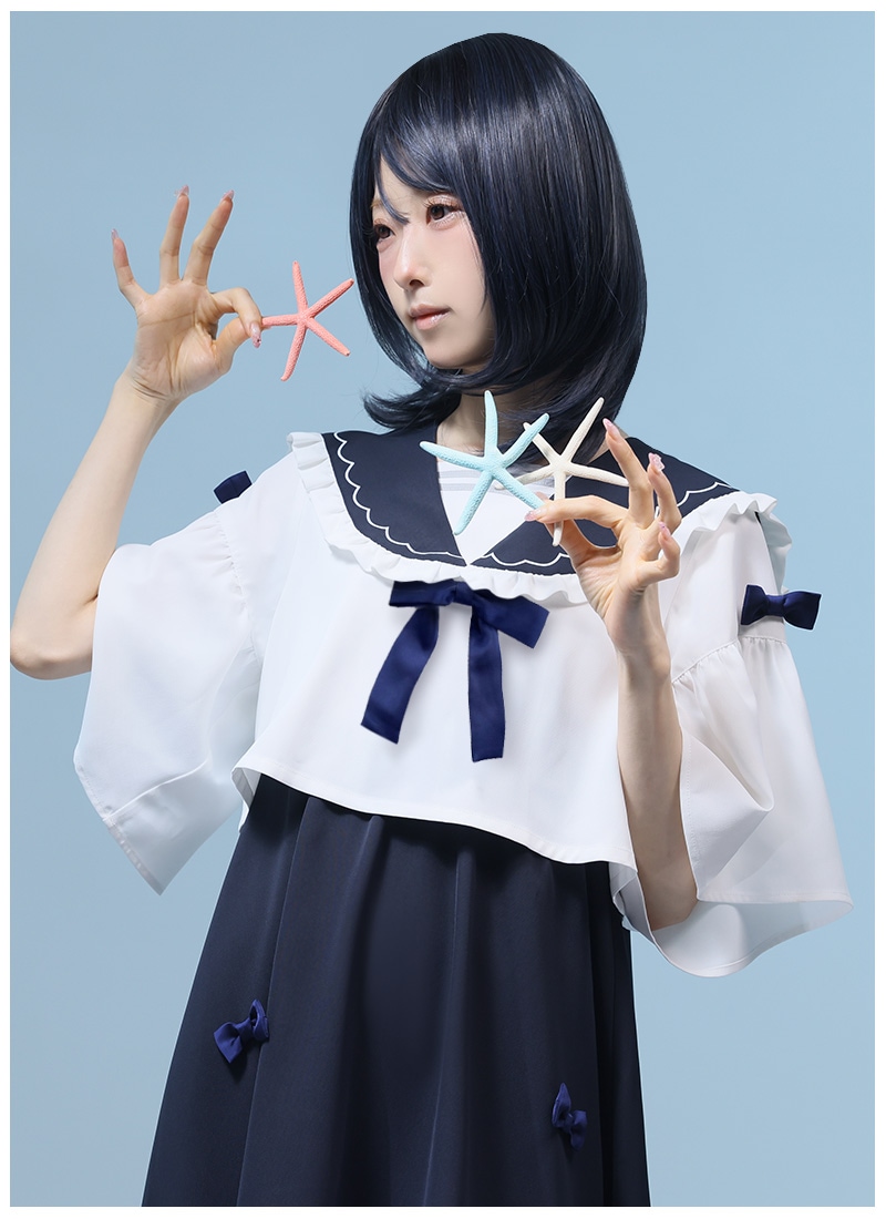 海風になびくセーラーワンピース ｜ Favoriteオリジナル
