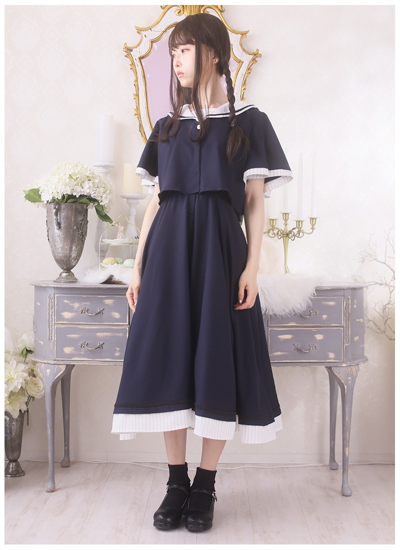 渡せなかった手紙、セーラーシャツワンピース ｜ Favorite