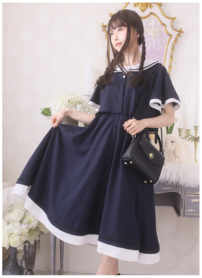 さとあ✨PLEATS PLEASE ロングシャツワンピース モザイク セール】 【小さいサイズ】刺繍スリーブデザインシャツ